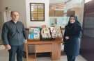 اهدای ۲۵۰ نسخه کتاب به کتابخانه آیت‌الله بهاری(ره) 