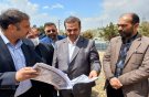 بازدید معاون وزیر دادگستری از ساختمان در حال احداث تعزیرات همدان 