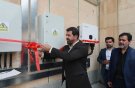 نیروگاه خورشیدی ۱۰۰ کیلوواتی استانداری همدان به بهره‌برداری رسید