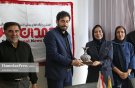 حضور هیئت مدیره خانه مطبوعات و مدیرکل آموزش و پرورش در دفتر همدان پرس
