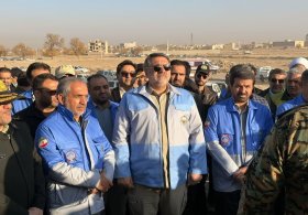 مانور تمام‌عیار زلزله و مخاطرات ترکیبی در همدان برگزار شد