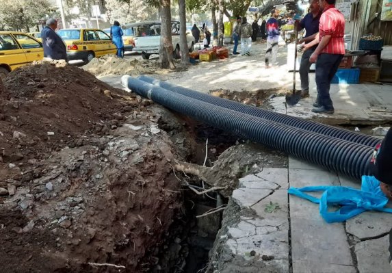 تأسیسات آبفا برای ساخت سایت‌موزه و پیاده‌راه باباطاهر اصلاح شد