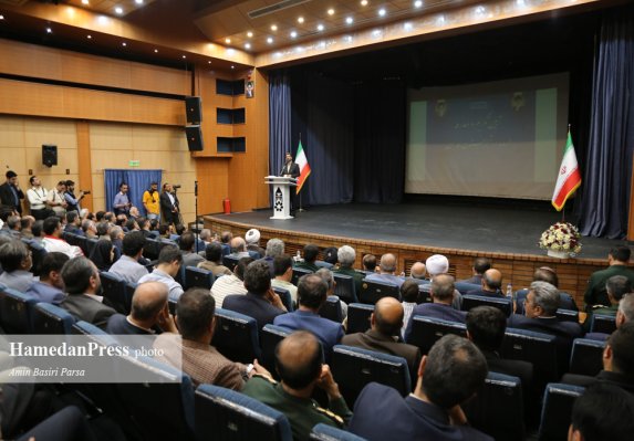 آیین تودیع و معارفه فرماندار شهرستان همدان