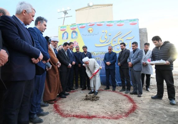آغاز عملیات اجرایی بزرگ‌ترین نیروگاه خورشیدی کشور در همدان