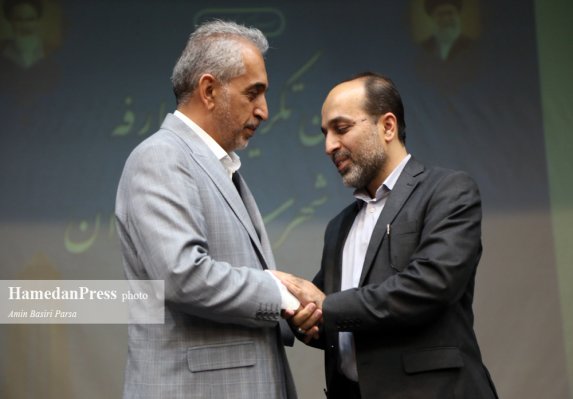 آیین تودیع و معارفه فرماندار شهرستان همدان