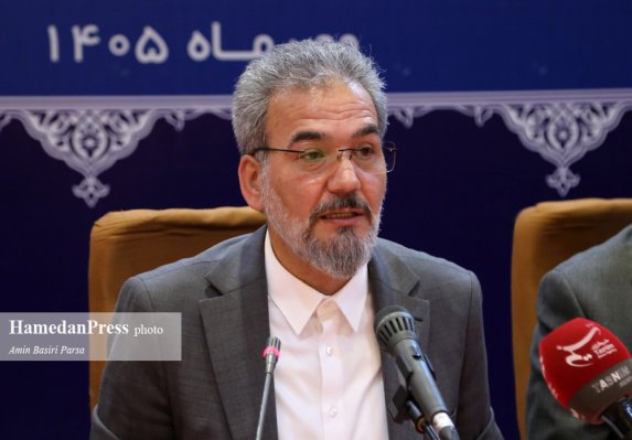 نشست خبری مدیر کل میراث فرهنگی و گردشگری استان همدان