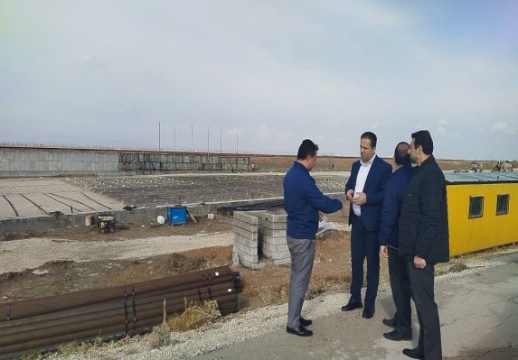  بازدید از روند پیشرفت پروژه پایانه ترانزیت و ترانشیپمنت فامنین