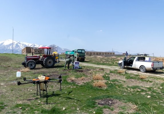 ایمن‌سازی بیش از ۳۰ هکتار از محوطه هگمتانه در مقابل آتش‌سوزی 