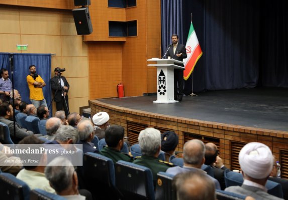 آیین تودیع و معارفه فرماندار شهرستان همدان