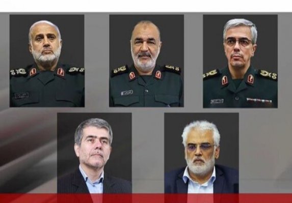  شهادت تعدادی از فرماندهان و شخصیت‌های علمی در حمله اسرائیل به ایران