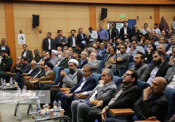 آیین تودیع و معارفه فرماندار شهرستان همدان