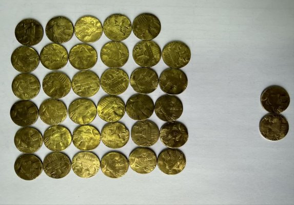 ۳۷ سکه ساسانی در اسدآباد کشف شد